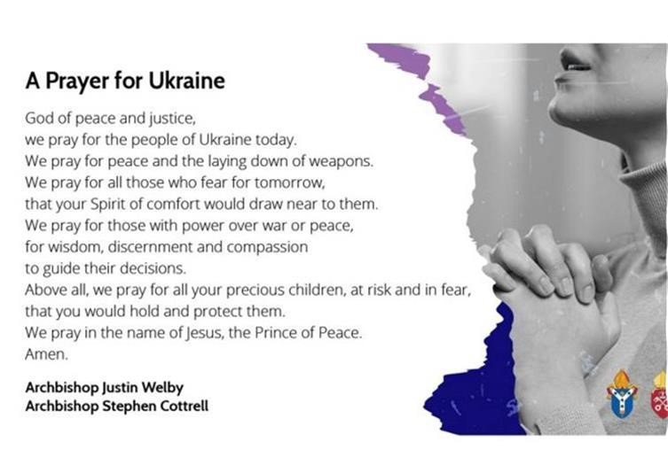 Ukraine prayer